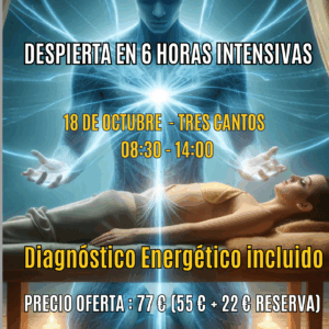 Plaza en el Curso Energía y Sanación Madrid 18 de octubre
